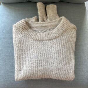 Ever lane Cocoon Crew Alpaca Sweater